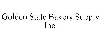 GOLDEN STATE BAKERY SUPPLY INC.