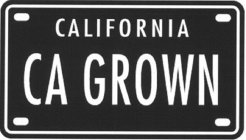 CALIFORNIA CA GROWN