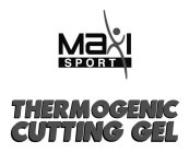 MAXI SPORT THERMOGENIC CUTTING GEL