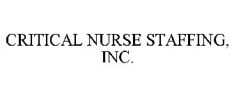 CRITICAL NURSE STAFFING, LLC