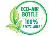 ECO-AIR BOTTLE 100% RECYCLABLE*
