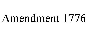 AMENDMENT 1776