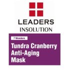 LEADERS INSOLUTION 7 WONDERS TUNDRA CRANBERRY ANTI-AGING MASK