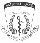 NATIONAL BOARD OF MEDICAL SPECIALTIES ETHOS PROFICIO SUPERNUS EVENTUS