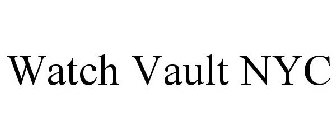 WATCH VAULT NYC