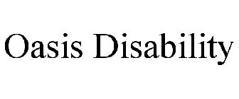 OASIS DISABILITY