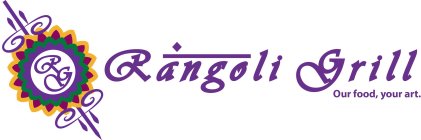 R G RANGOLI GRILL OUR FOOD, YOUR ART.
