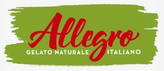 ALLEGRO GELATO NATURALE ITALIANO