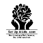 SET UP A LIFE . COM HOW TO SET UP A LIFE IN BALANCE, LIVE IT AND PASS IT ON