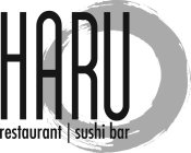 HARU RESTAURANT SUSHI BAR