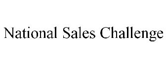 NATIONAL SALES CHALLENGE