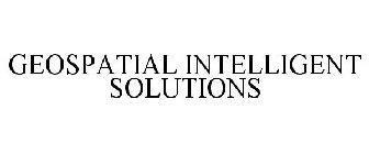 GEOSPATIAL INTELLIGENT SOLUTIONS