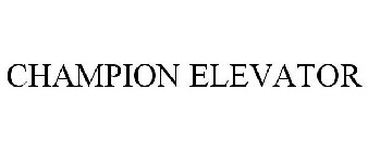 CHAMPION ELEVATOR
