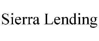 SIERRA LENDING