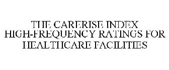 THE CARERISE INDEX HIGH-FREQUENCY RATINGS FOR HEALTHCARE FACILITIES