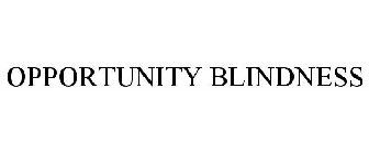 OPPORTUNITY BLINDNESS