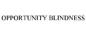 OPPORTUNITY BLINDNESS