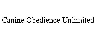 CANINE OBEDIENCE UNLIMITED