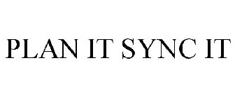 PLAN IT SYNC IT