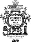 EST. 1839 · LEICESTER · ENGLAND SINCE 1839 GODDARD'S CLEANERS AND POLISHES CABINET MAKERS WAX FOR FINE FURNITURE BEAUTIFIES AND PROTECTS WOOD WITH LEMON OIL AND BEES WAX