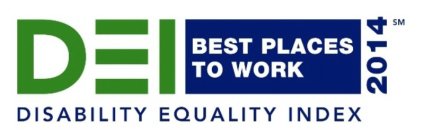 D E I BEST PLACES TO WORK 2014 DEI DISABILITY EQUALITY INDEX
