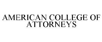 AMERICAN COLLEGE OF ATTORNEYS