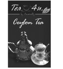 TEA 4 U. BY ANVERALLY CEYLON TEA