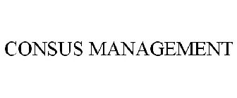 CONSUS MANAGEMENT