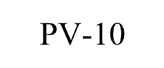 PV-10