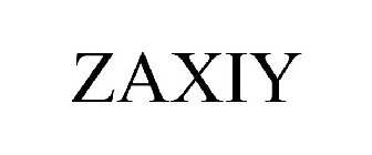 ZAXIY