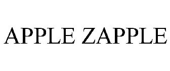 APPLE ZAPPLE