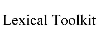 LEXICAL TOOLKIT