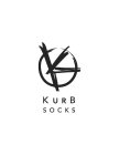 K KURB SOCKS
