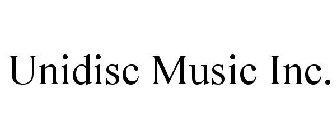 UNIDISC MUSIC INC.