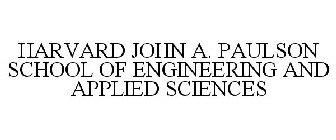 HARVARD JOHN A. PAULSON SCHOOL OF ENGINEERING AND APPLIED SCIENCES