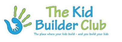 THE KID BUILDER CLUB THE PLACE WHERE YOUR KIDS BUILD - AND YOU BUILD YOUR KIDS