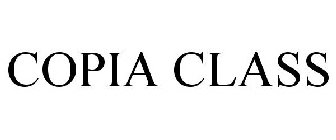 COPIA CLASS