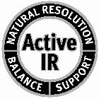 ACTIVE IR NATURAL RESOLUTION BALANCE SUPPORT