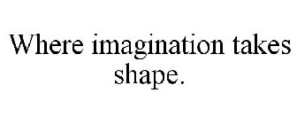 WHERE IMAGINATION TAKES SHAPE