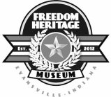 FREEDOM HERITAGE MUSEUM, EST. 2012, EVANSVILLE INDIANA