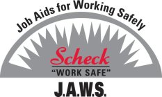 JOB AIDS FOR WORKING SAFELY SCHECK 