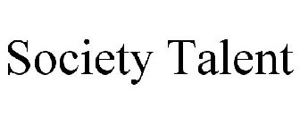 SOCIETY TALENT