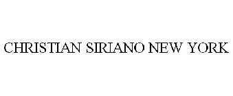 CHRISTIAN SIRIANO NEW YORK