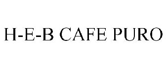 H-E-B CAFE PURO