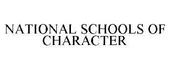 NATIONAL SCHOOLS OF CHARACTER