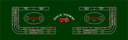 OR TO EVEN S BAR ODD UPTOWN DOWNTOWN MIDTOWN DICE TOWN 1 2 3 4 5 6 7 8 9 10 11 12 15