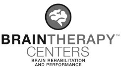 BRAIN THERAPY CENTERS BRAIN REHABILITATION AND PERFORMANCE