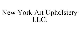 NEW YORK ART UPHOLSTERY
