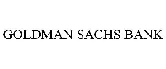 GOLDMAN SACHS BANK