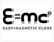 E=MC2 EASY = MAGNETIC CLOSE